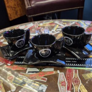Cuban Coffee Cup - 1 Cup and 1 Saucer - Image 3