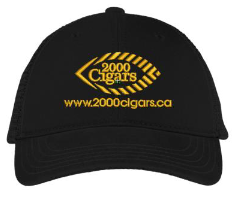 2000 Cigars Baseball Hat - Black