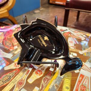 Ashtray Habanos Cohiba Indian Head Black - 1ct