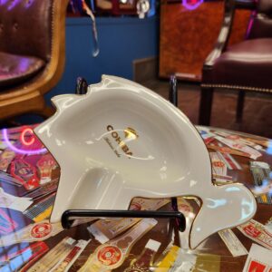 Ashtray Habanos Cohiba Indian Head White - 1ct