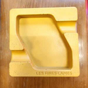 DYAD Concrete Ashtray Yellow - 2ct