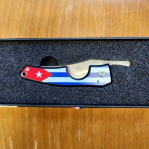 Le Petit Special Series Cuba Flag Dark Cigar Knife