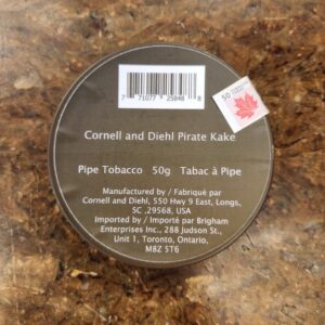Cornell and Diehl Pirate Cake Tobacco Tin - 50gr