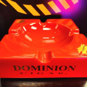 Dominion Red Square Ashtray - 4ct