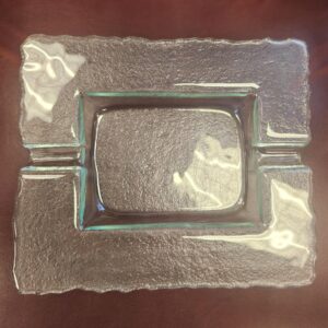 Glass Ashtray Plain - 2ct
