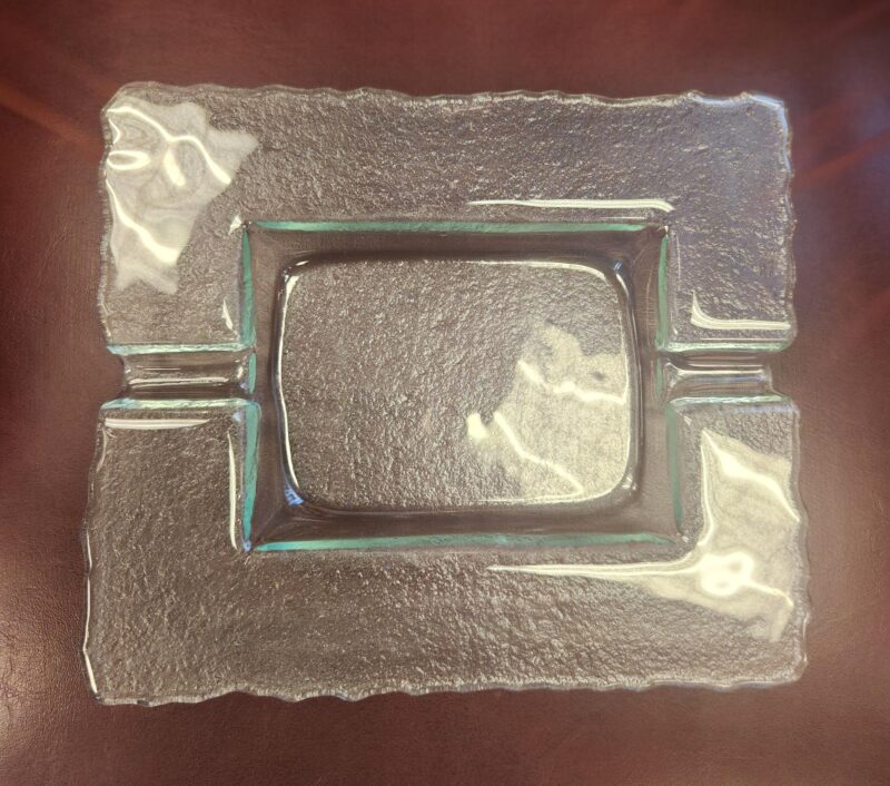 Glass Ashtray Plain - 2ct
