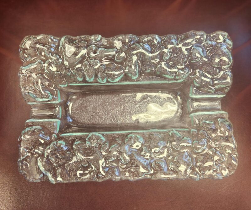 Glass Texture Ashtray - 2ct
