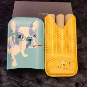 Siglo Year of the Dog Leather Cigar Case - Image 2