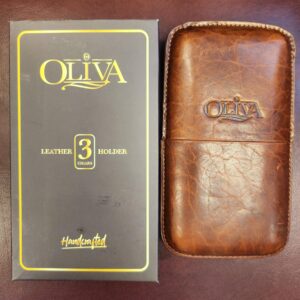Oliva Leather Case  - 3ct