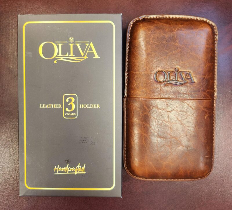 Oliva Leather Case  - 3ct