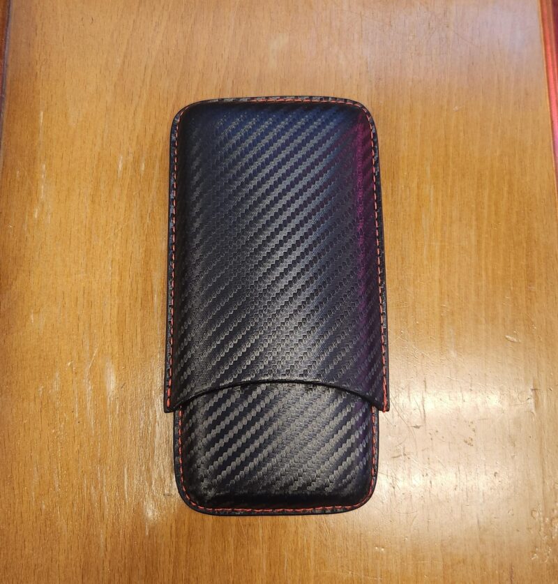 Cigar Case Carbon  Fibre  - 3ct