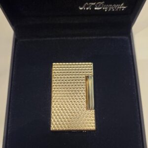 ST Dupont Initial Lighter Firehead - Golden - Image 3