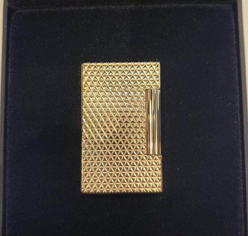 ST Dupont Initial Lighter Firehead - Golden