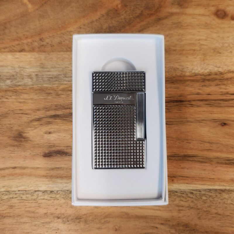 ST Dupont Slimmy Diamond Head Lighter - Chrome
