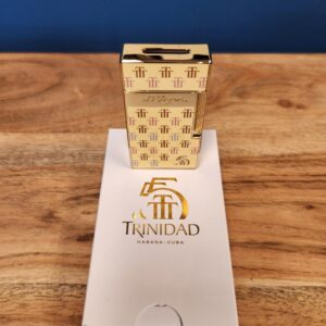 St Dupont Biggy Trinidad Lighter - Golden - Image 2