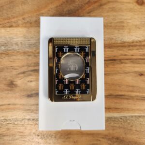 ST Dupont Trinidad Cigar Cutter/Stand - Blk/Gold - Image 3