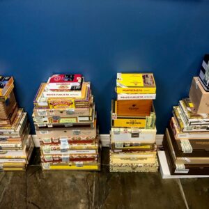 Empty Cigar Boxes
