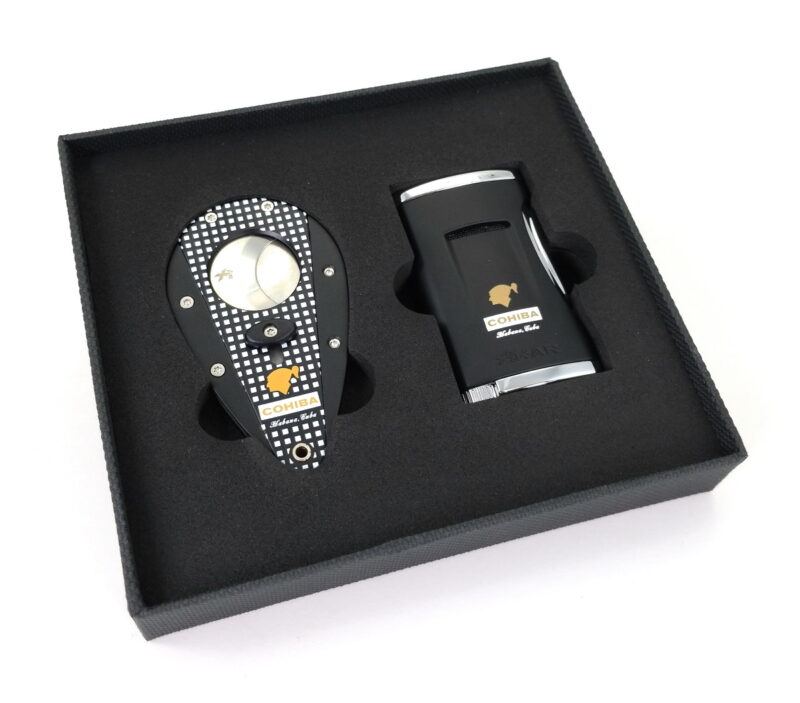 Cohiba Behike Xikar Gift Set - Lighter/Cutter