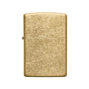 Zippo Armor Tumbled Brass Lighter