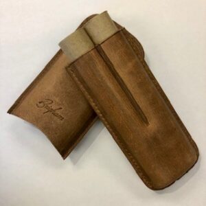 Cigar Case Brigham Rob. Tan - 2ct - Image 3
