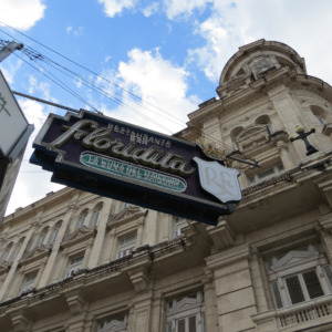 Framed Cuba's Photo "La Floridita"