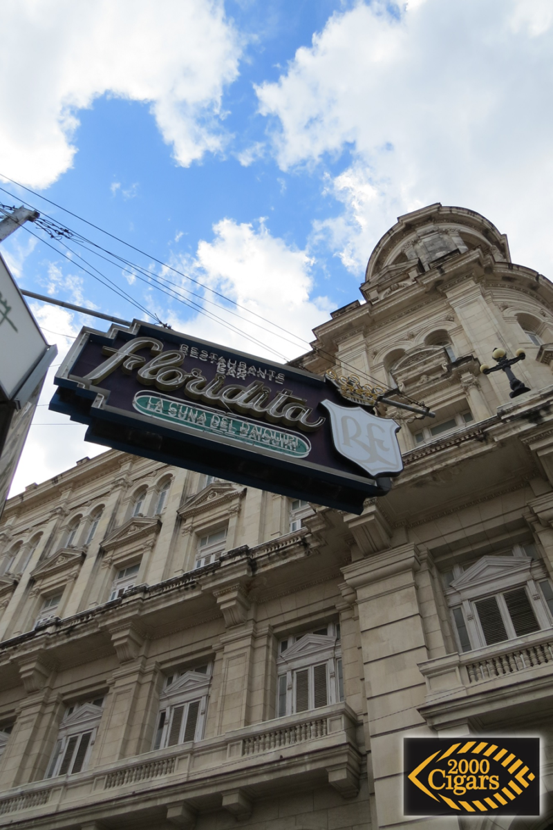 Framed Cuba's Photo "La Floridita"