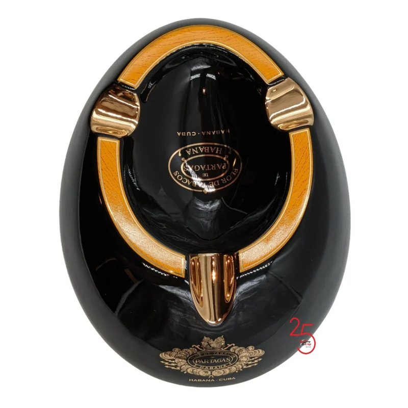 Ashtray Habanos Partagas Classic Black&Gold - 3ct