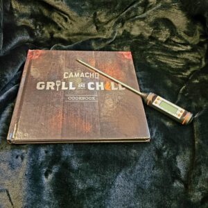 Camacho Grill & Chill Cookbook w Thermometer