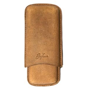 Cigar Case Brigham Rob. Tan - 2ct