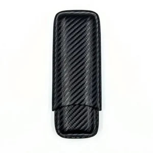Cigar Case Carbon Fibre - 2ct
