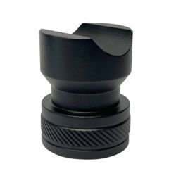 Cigar Rest Round Black, Silver - 1cig