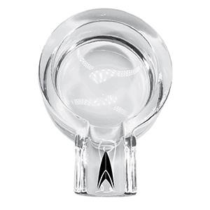 Lotus Clarity Glass Ashtray - 2ct