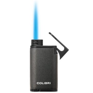 Colibri Belmont Lighter - Metallic/Black