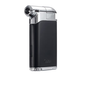 Colibri Pacific  Air Pipe Lighter -  Blk/Chrome