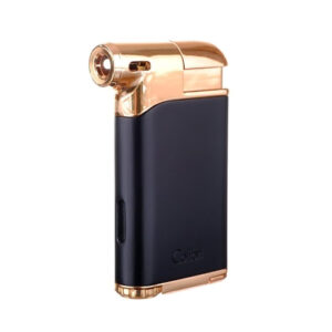 Colibri Pacific Air Pipe Lighter - Blk/Rosegold