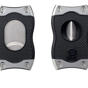Colibri (SV) Straight and V Cutter - Black/Chrome