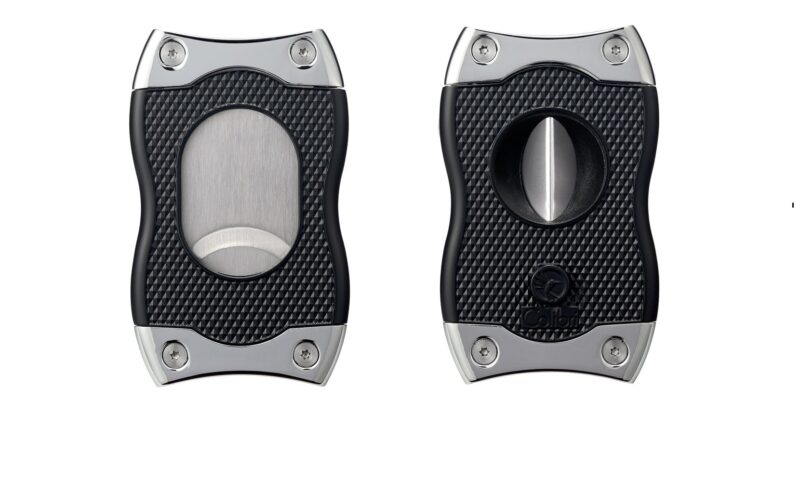 Colibri (SV) Straight and V Cutter - Black/Chrome