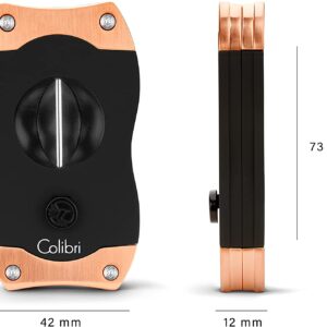 Colibri "V" Cutter - Black/Rosegold