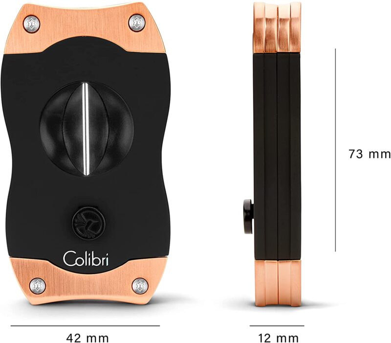Colibri "V" Cutter - Black/Rosegold