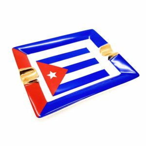 Cuban Flag Ashtray - 2ct
