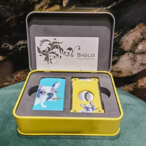 Siglo Year of the Dog Lighter/Cutter Set