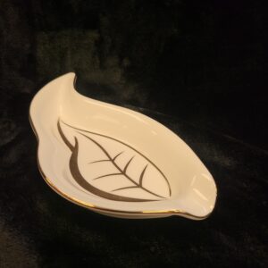 Ashtray Habanos Festival "Leaf" White - 1ct - Image 2