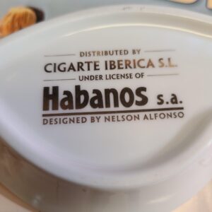 Ashtray Habanos Festival "Leaf" White - 1ct - Image 3