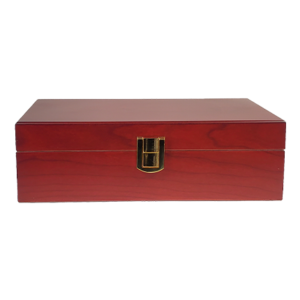 Humidor Brass Latch  Cherry - 12ct