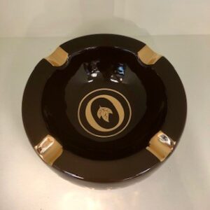 Ashtray Oliva Round Gold/Brown - 4ct - Image 2