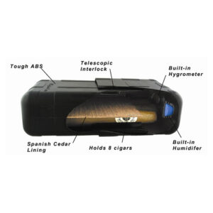 Perfecto Cigar Case XLT - 8ct - Image 2