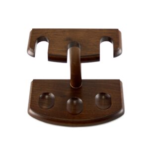 Pipe Rack Wood Walnut - 3Pipe