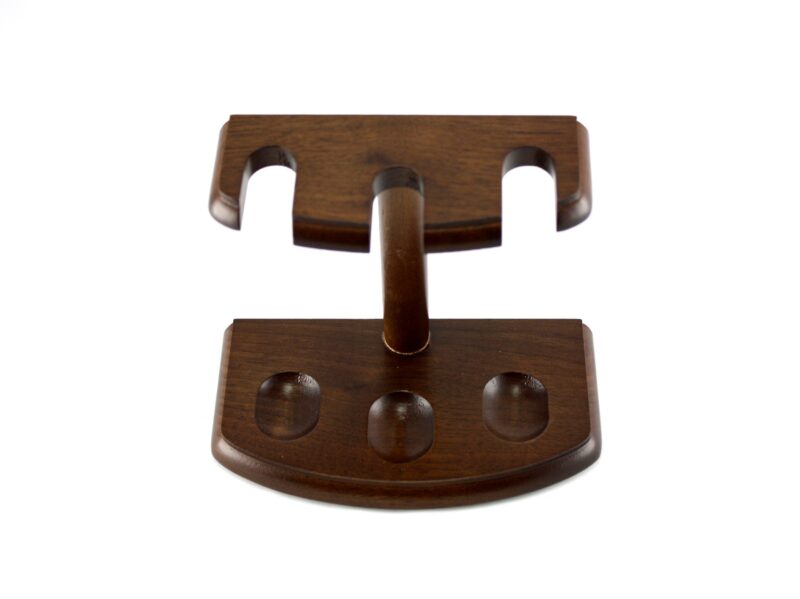 Pipe Rack Wood Walnut - 3Pipe