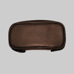 Pipe & Tobacco Pouch Leather Detachable Brown