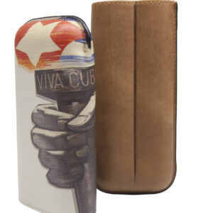 Recife Viva Cuba Case Brown - 2cig - Image 2
